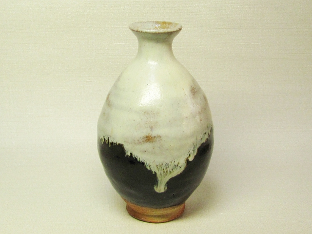 朝鮮唐津徳利（初雪）の詳細／陶器販売のたぬき窯
